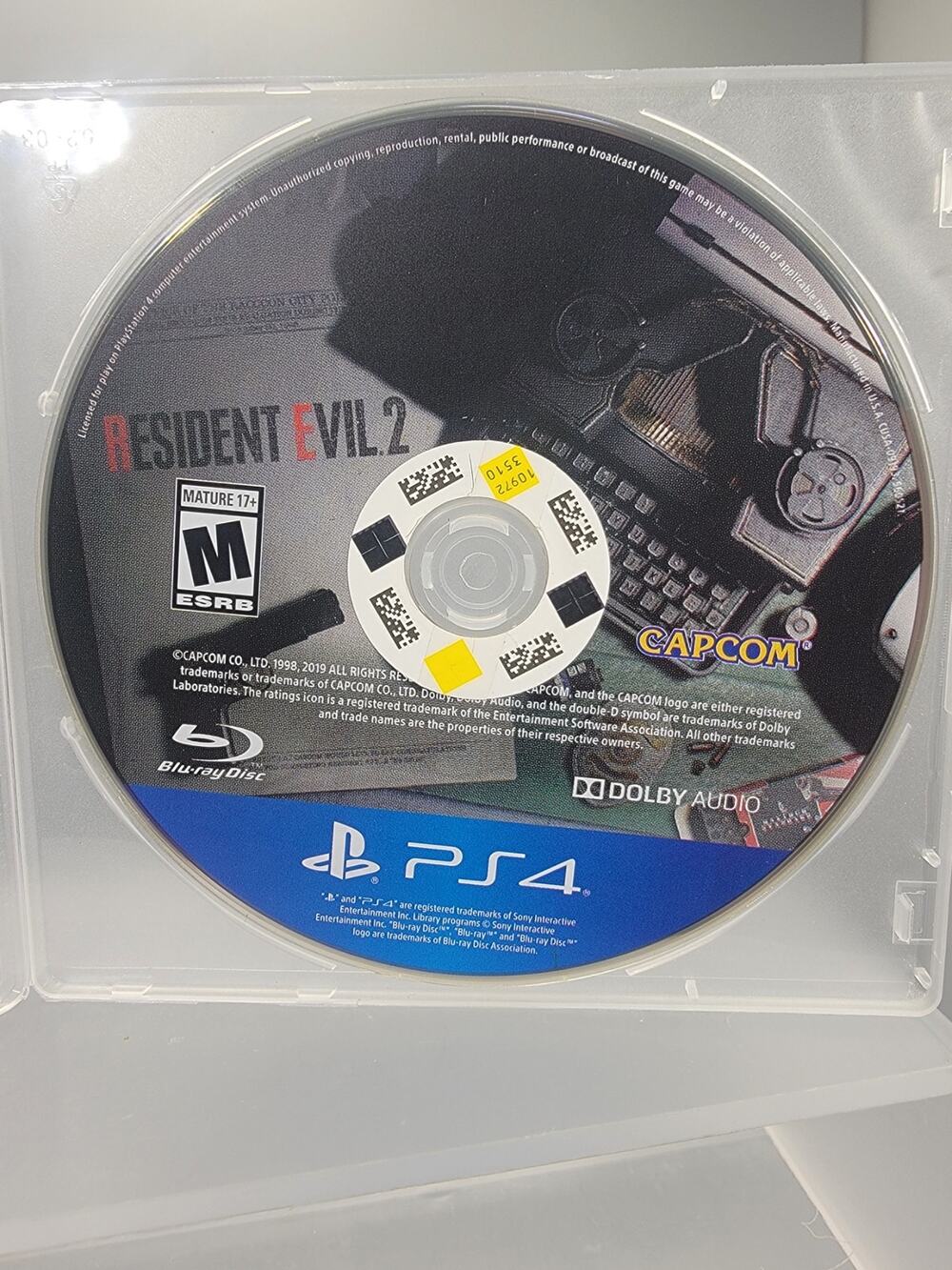 Resident Evil 2 (Sony PlayStation 4) Disc only